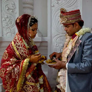 indisches Brautpaar