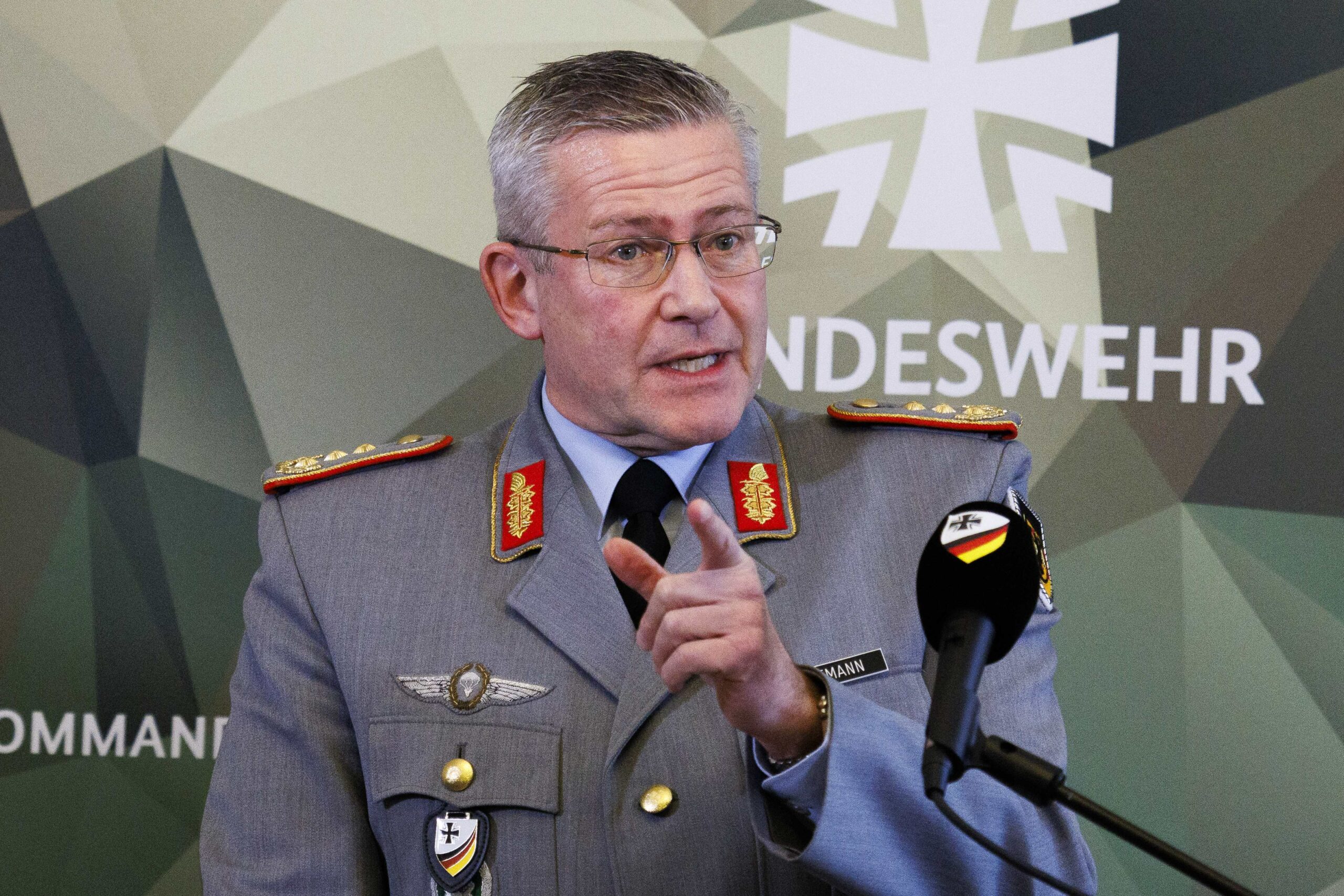 Generalleutnant André Bodemann, Befehlshaber des Territorialen Führungskommandos der Bundeswehr.