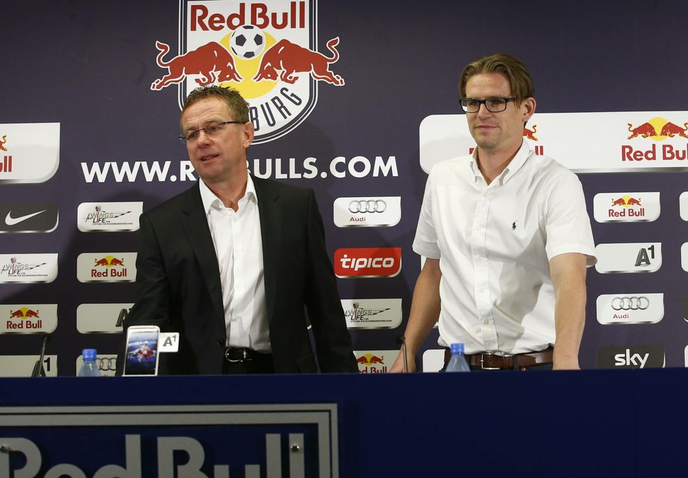 Ralf Rangnick und Christoph Freund