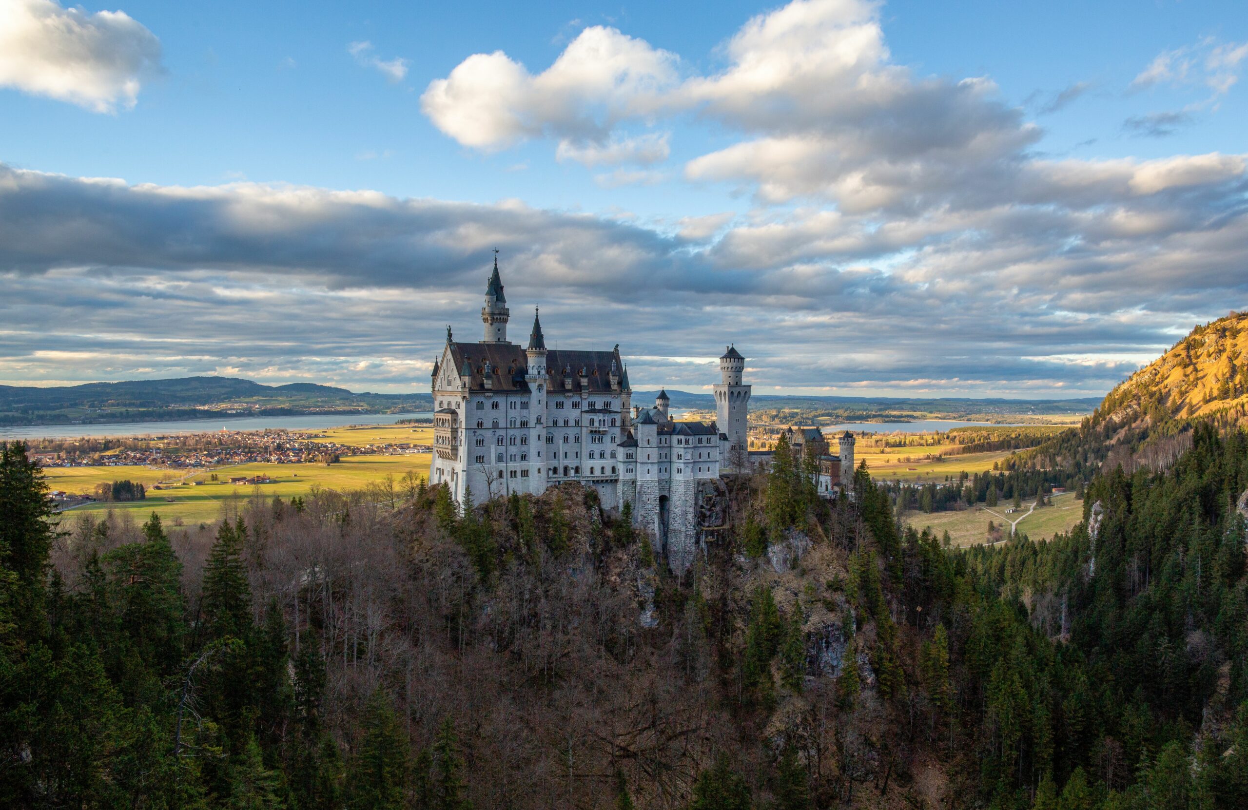 Schloss Neuschwanstein in Bayern.