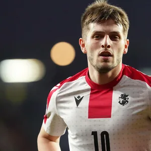 Giorgi Chakvetadze im Trikot von Georgien