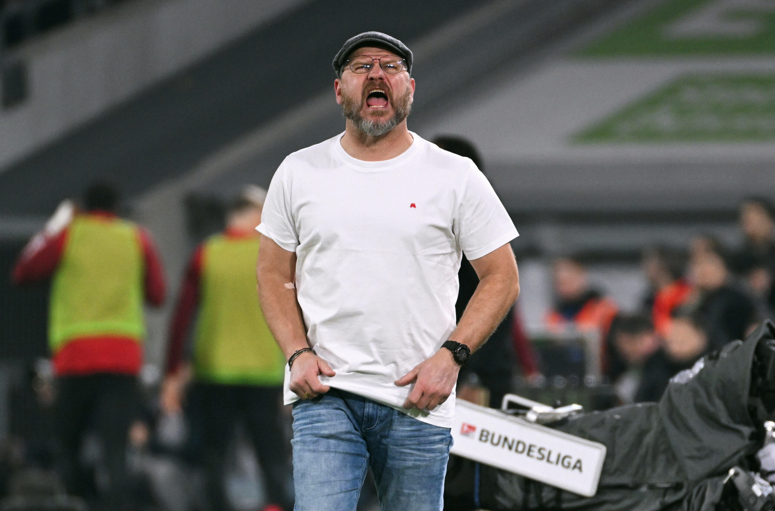 HSV-Trainer Steffen Baumgart in Düsseldorf