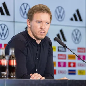 Julian Nagelsmann bei einer DFB-Pressekonferenz