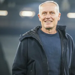 Christian Streich im Stadion