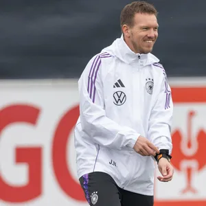 Julian Nagelsmann beim Lehrgang der Nationalmannschaft.