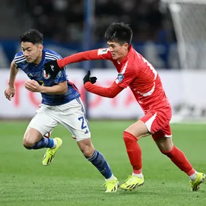 Yukinari Sugawara (Japan) und Ri Il Song (Nordkorea)