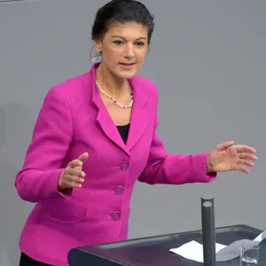 Sahra Wagenknecht im Deutschen Bundestag (Archivbild).