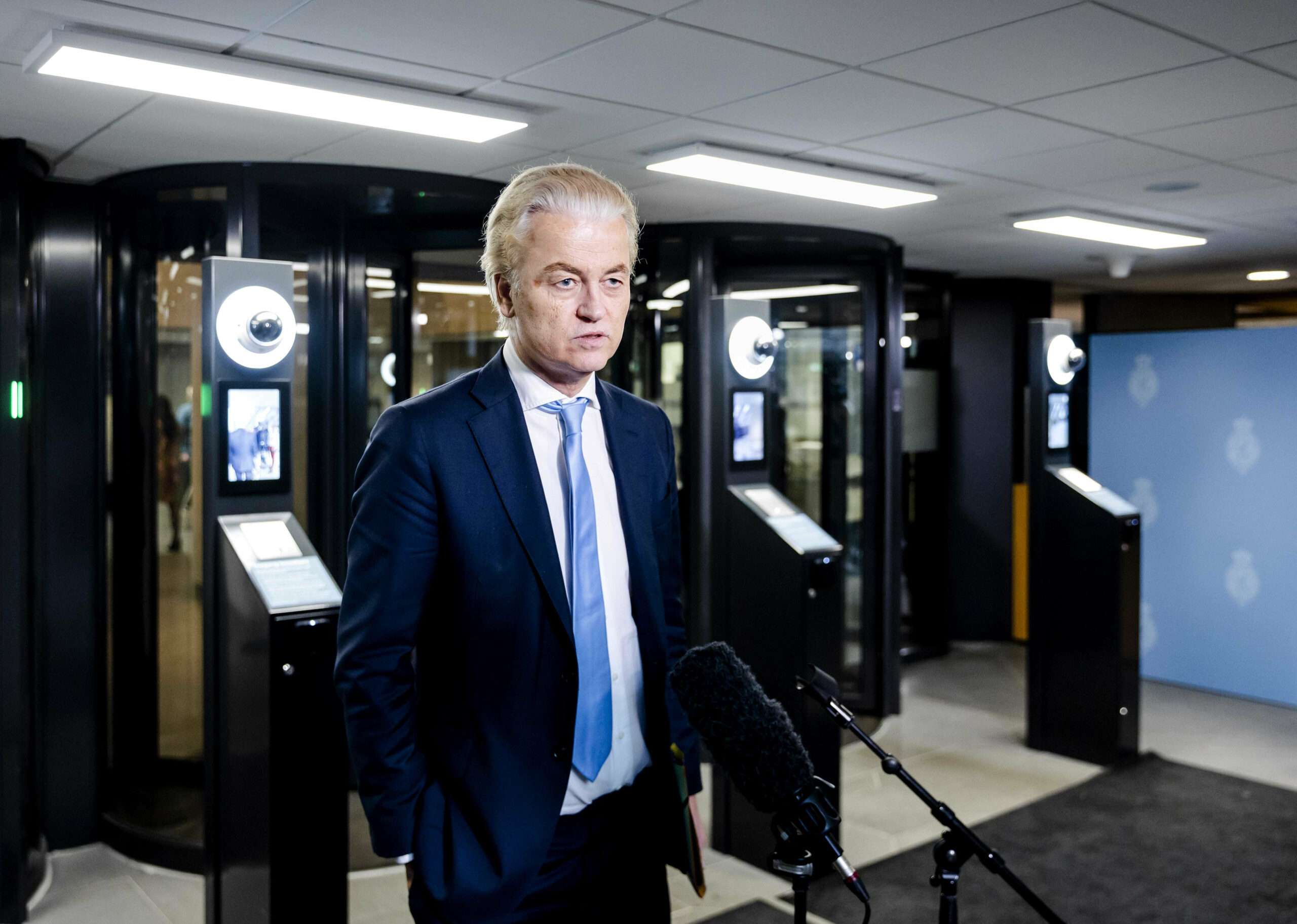 Der niederländische Rechtspopulist Geert Wilders (PVV, Archivbild).