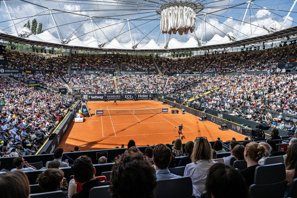 Tennisturnier am Hamburger Rothenbaum