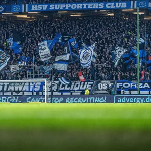 Die HSV-Nordtribüne