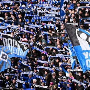 Fans des HSV im Volksparkstadion