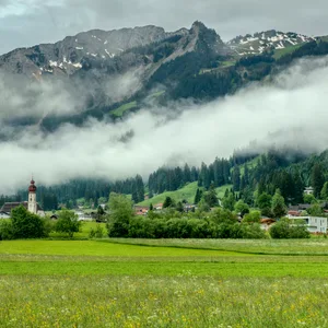 Alpen Wängle Dorf