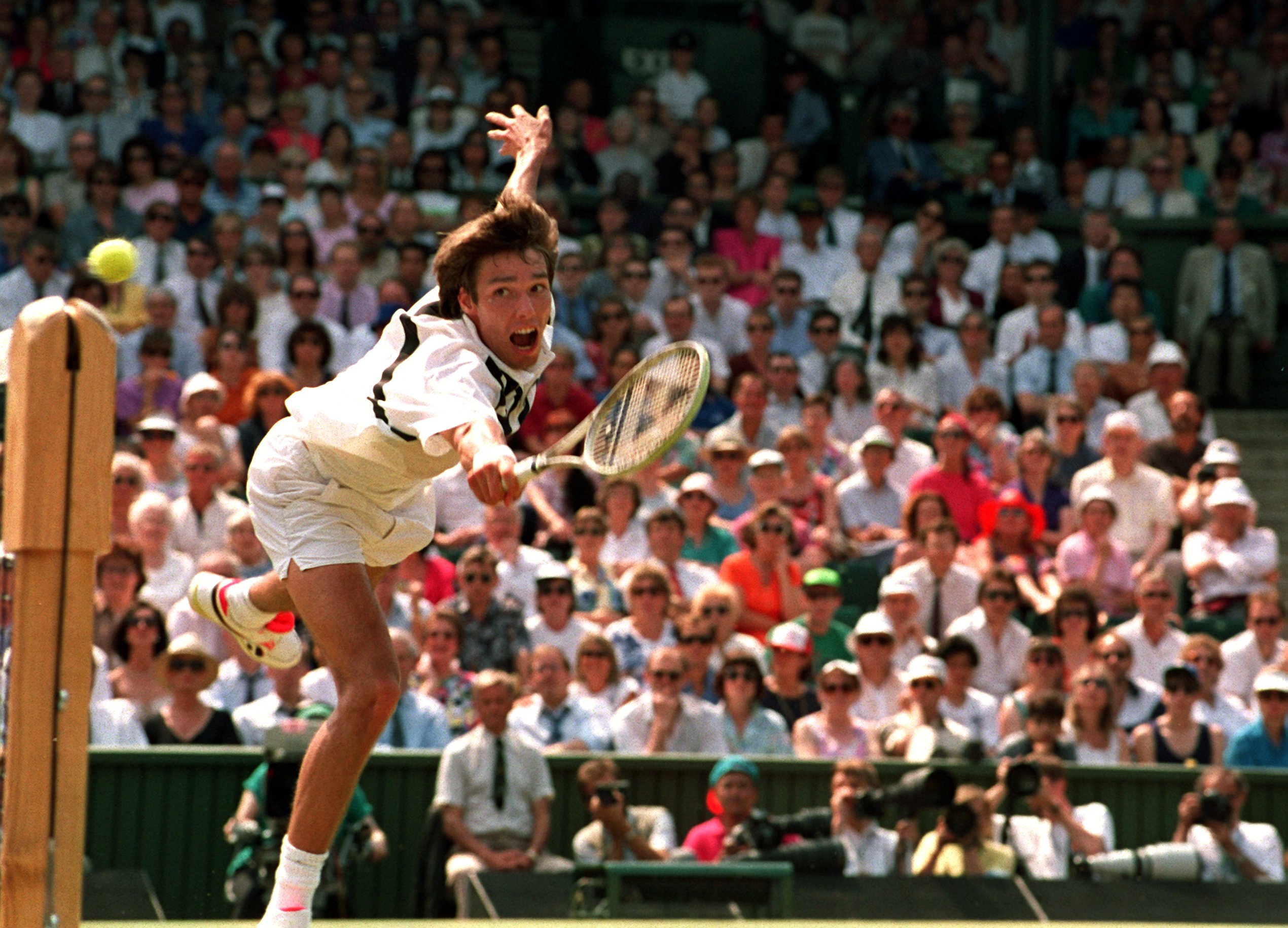Michael Stich 1991 in Wimbledon