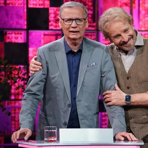Günther Jauch (l.) und Thomas Gottschalk.