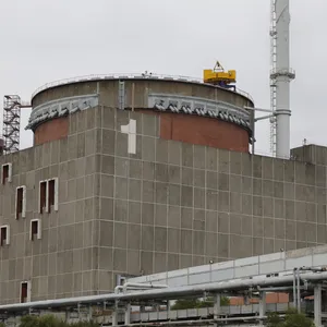 Das ukrainische Kernkraftwerk Saporischschja (Archivbild).