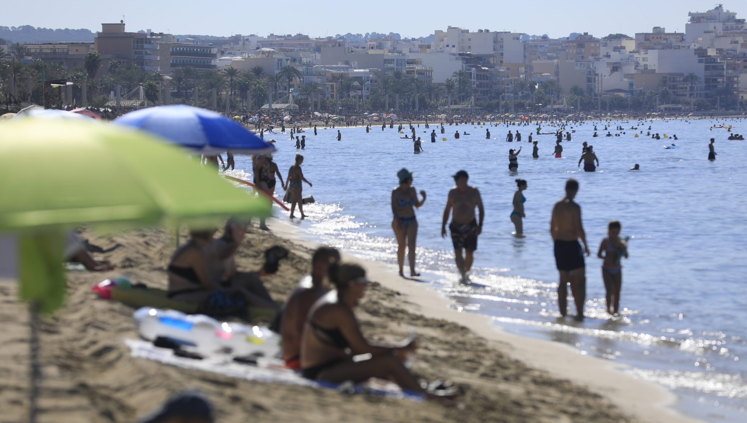 Der Strand von Arenal unweit des Ballermanns (Symbolbild)