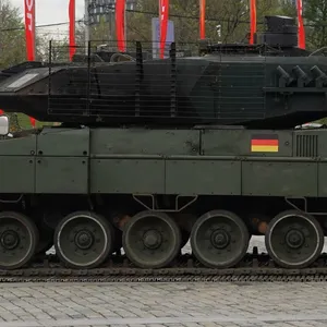 Deutscher Leopard-2-Kampfpanzer