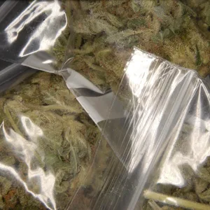 Beutel Marihuana