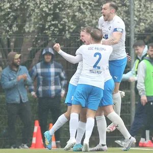 Der USC Paloma feiert den Finaleinzug