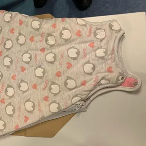 In diesem Schlafsack lag das Baby.