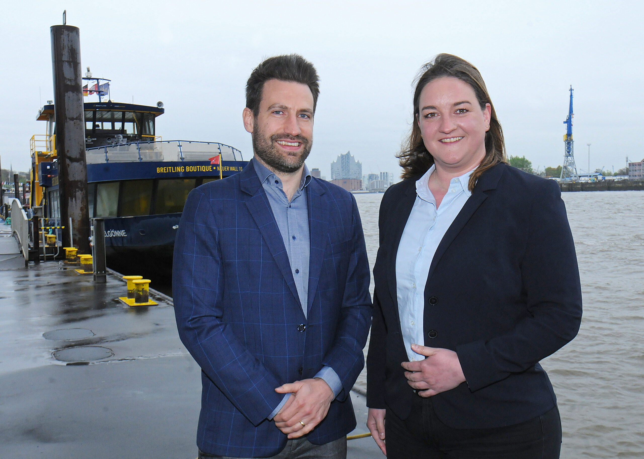 Martin Lobmeyer und Tanja Cohrt haben seit August 2023 den Vorstand der Hadag übernommen.