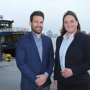 Martin Lobmeyer und Tanja Cohrt haben seit August 2023 den Vorstand der Hadag übernommen.