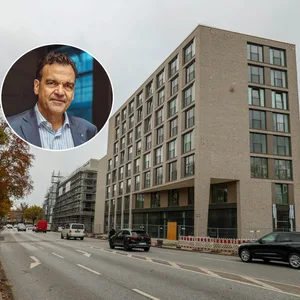 Das Bauprojekt „Bahrenfelder Carrée“ an der Bahrenfelder Chaussee konnte Christoph Gröner nicht fertigstellen.