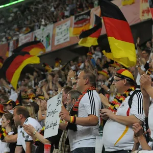 Fans bei der Frauen-WM 2011 in Deutschland