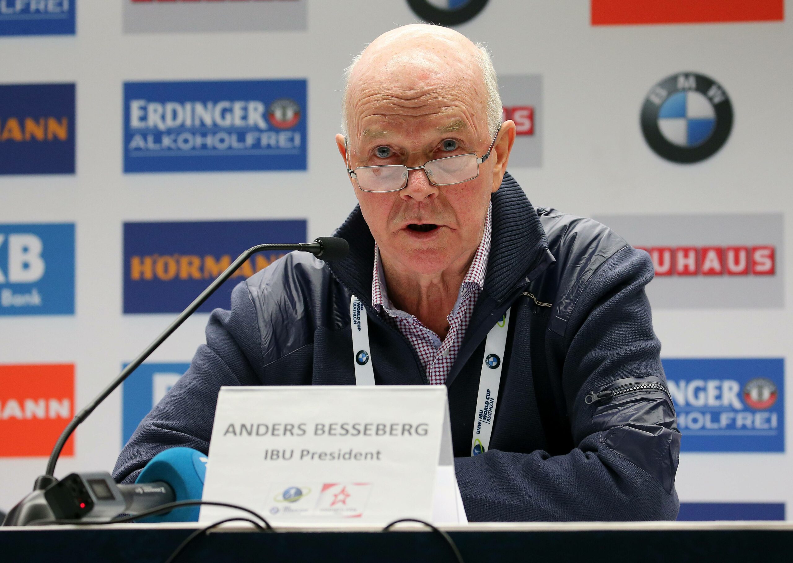 Anders Besseberg, der ehemalige Präsident des Biathlon-Weltverbandes