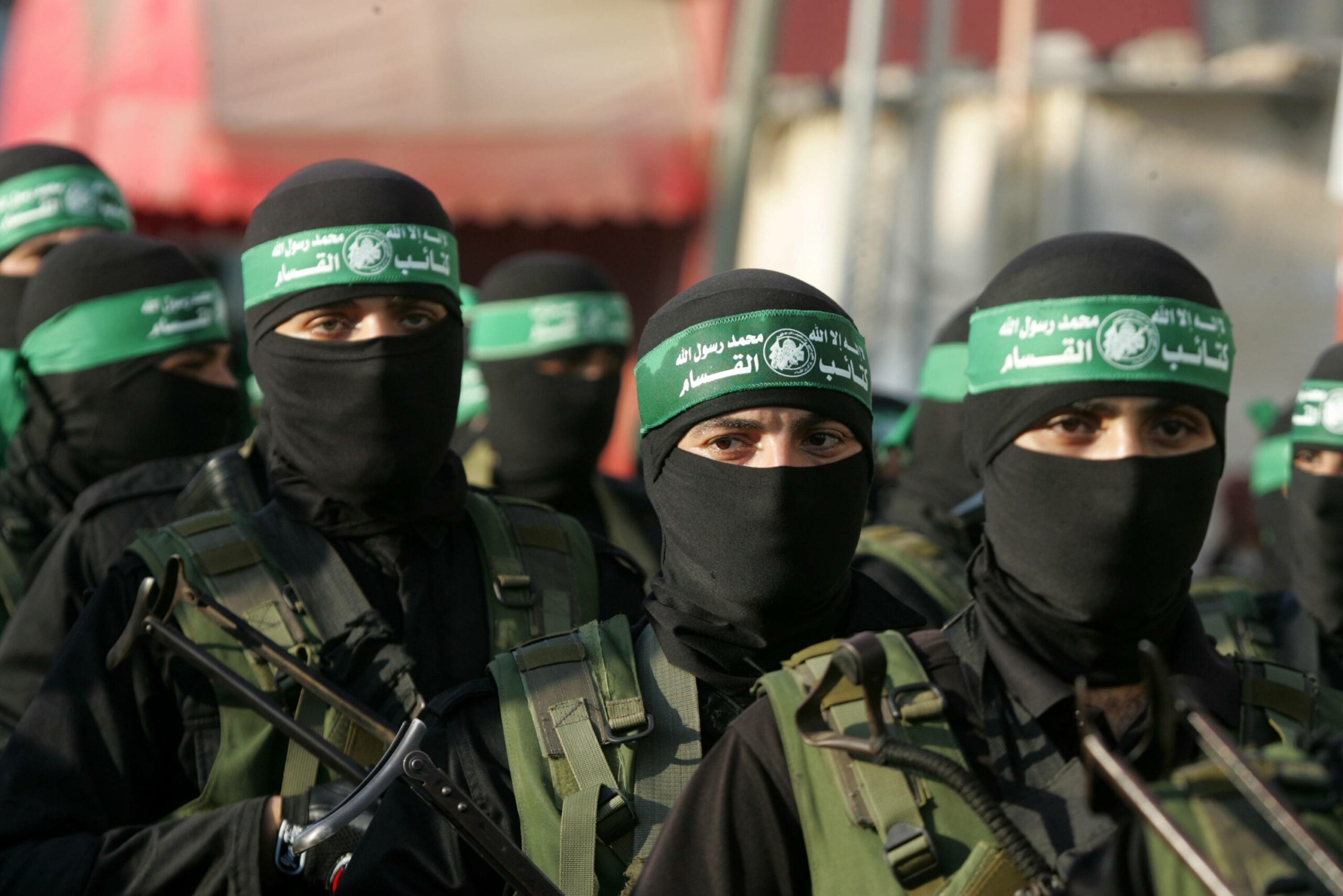 Kämpfer der Kassam-Brigaden, des bewaffneten Armes der terroristischen Hamas (Archivbild).
