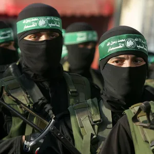 Kämpfer der Kassam-Brigaden, des bewaffneten Armes der terroristischen Hamas (Archivbild).