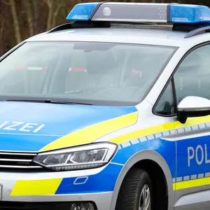 Ein Fahrzeug der Polizei Rostock