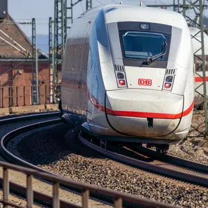 Ein ICE der deutschen Bahn