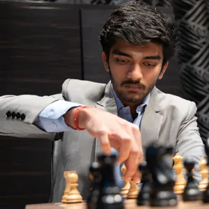 Schach-Großmeister Dommaraju Gukesh aus Indien.