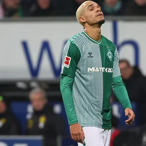 Bremens Justin Njinmah hadert