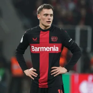 Bayer Leverkusens Florian Wirtz beim DFB-Pokal Spiel gegen Fortuna Düsseldorf