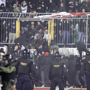 Schwere Ausschreitungen von Hajduk-Fans