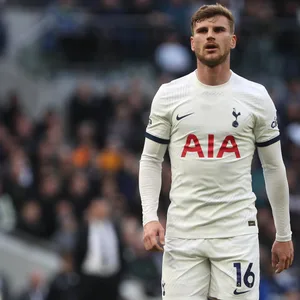 Timo Werner im Trikot von Tottenham