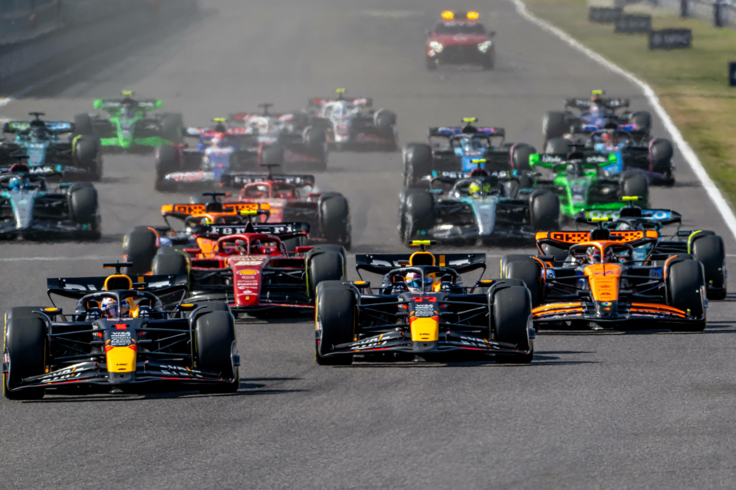 Der Grand Prix in Suzuka, Japan.