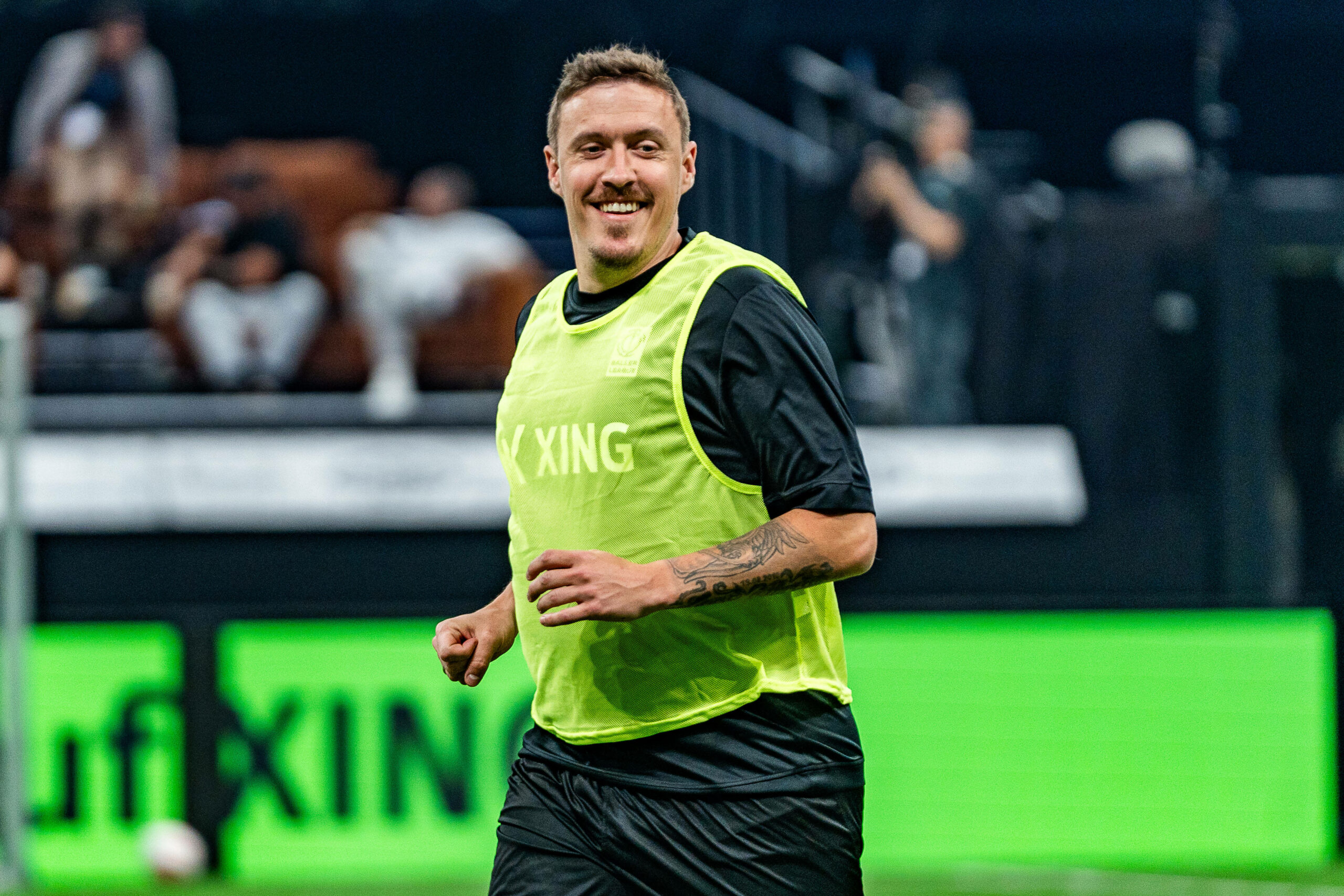 Max Kruse bei einem Auftritt in der Baller League