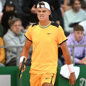 Holger Rune beim Masters-Turnier in Monte Carlo