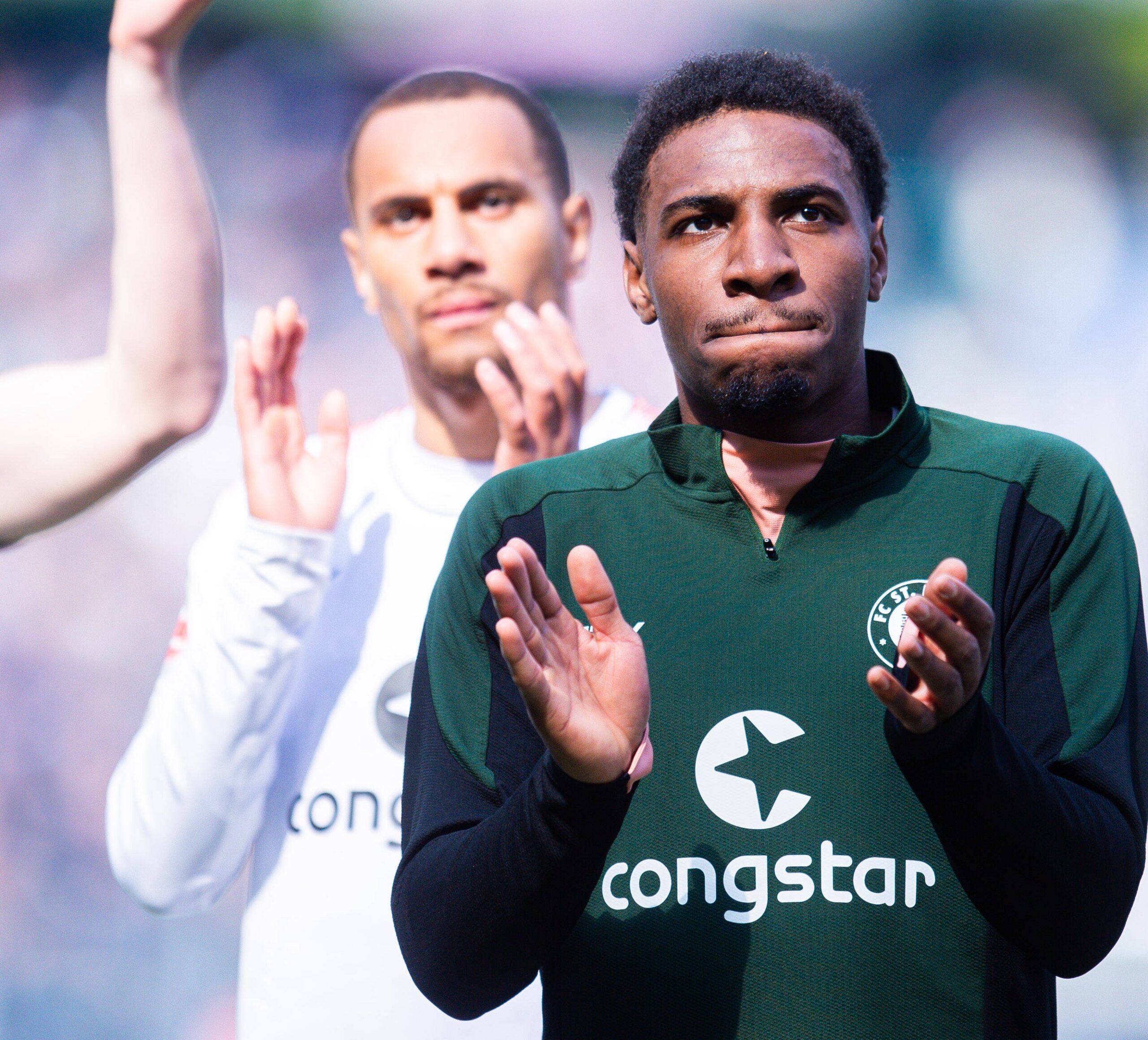 Oladapo Afolayan nach dem 2:1-Sieg in Hannover