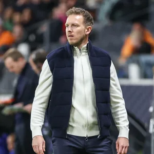 Bundestrainer Julian Nagelsmann beim Spiel gegen die Niederlande