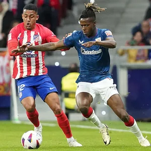 Nico Williams im Spiel gegen Atletico Madrid