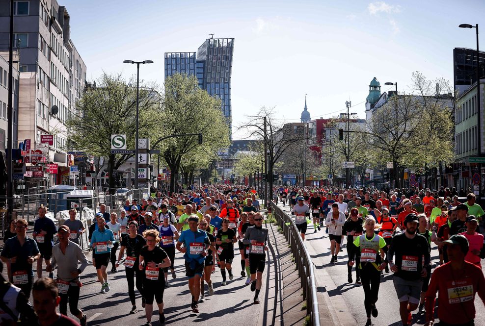 Am Sonntag findet in Hamburg wieder der Haspa-Marathon statt.