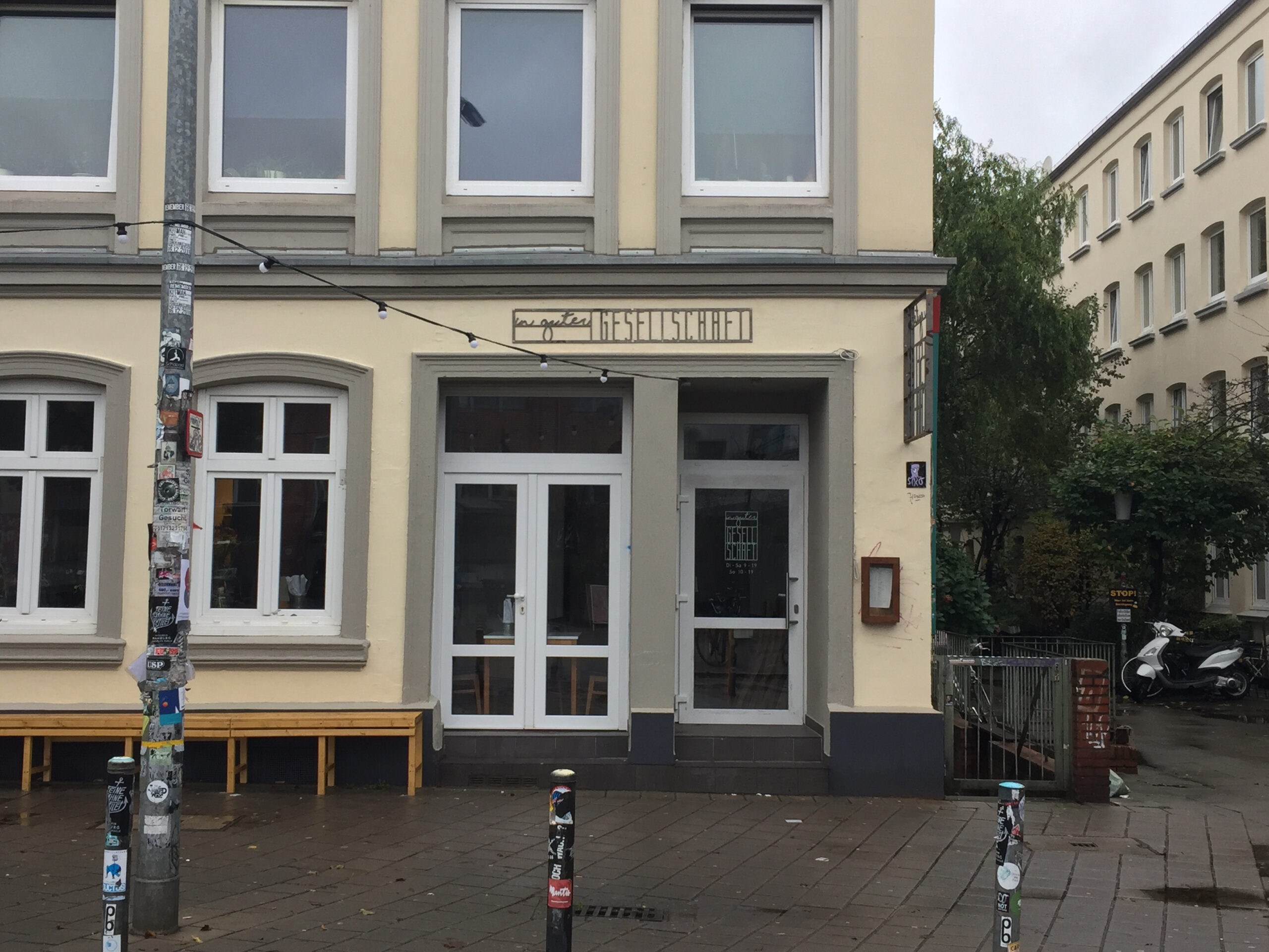 Dauerhaft geschlossen: das Zero-Waste-Café „In guter Gesellschaft“ in der Schanze