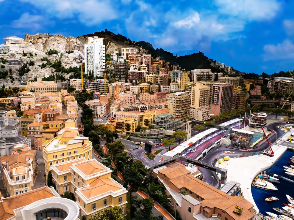 Miniaturwunderland-Besucher können ab Freitag den neuen Monaco-Abschnitt bewundern.