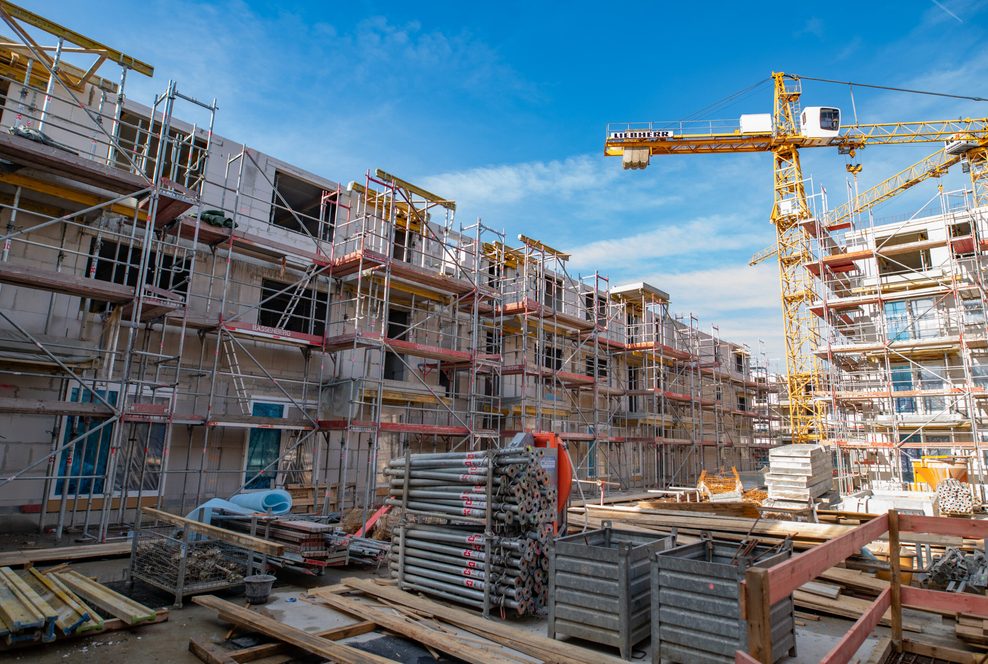 Wohnungsbau in Hamburg (Symbolbild).