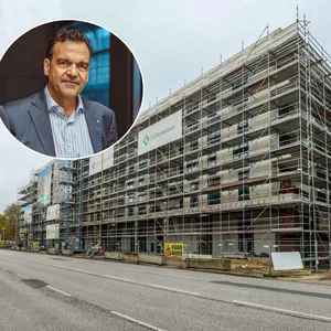 Das Bauprojekt „Bahrenfelder Carrée“ an der Bahrenfelder Chaussee konnte Christoph Gröner nicht fertigstellen.
