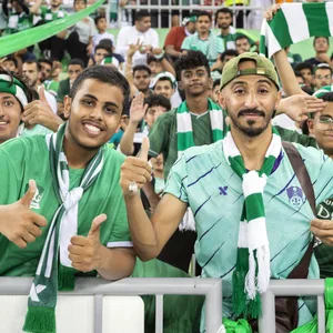 Fußball-Fans in Saudi-Arabien